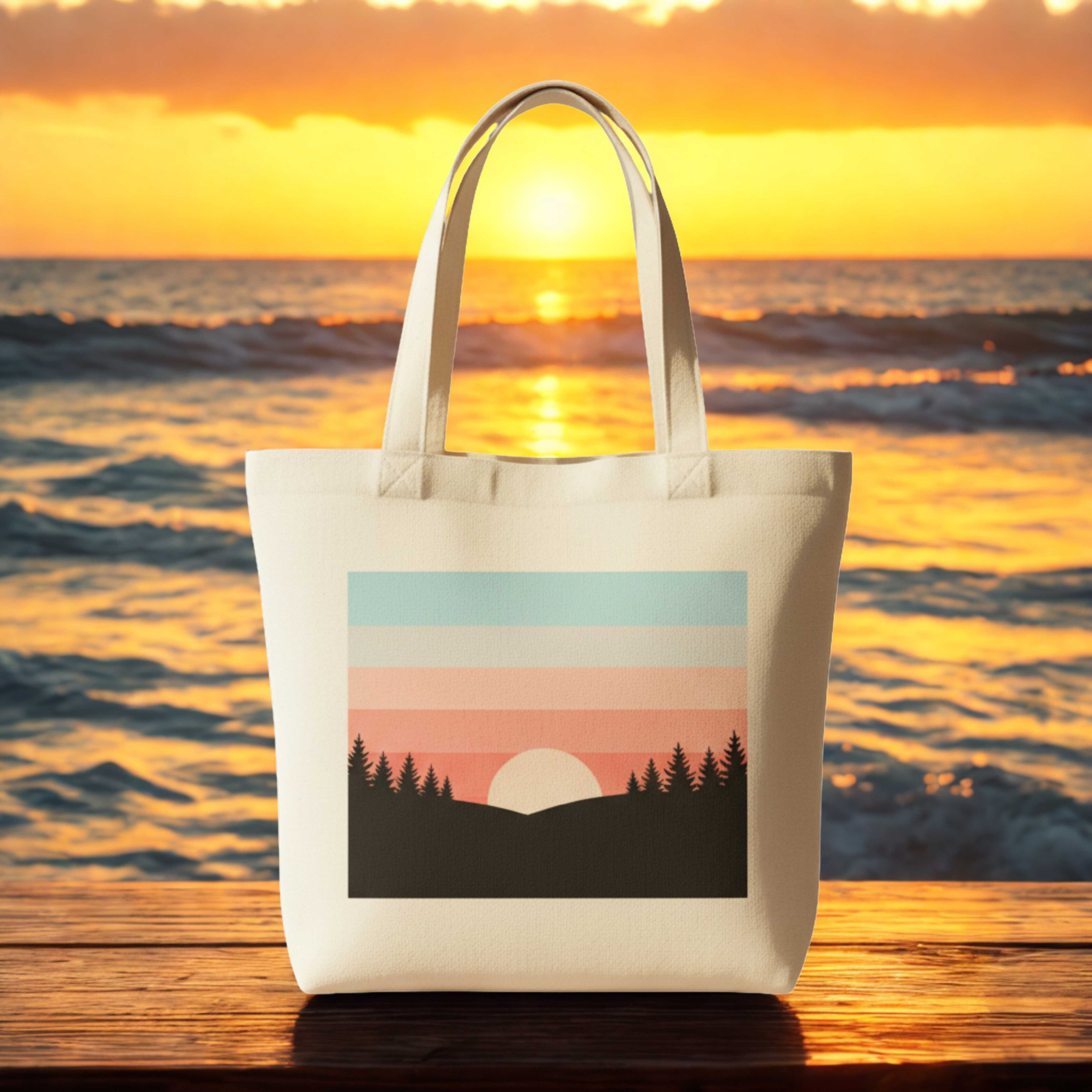 Cotton canvas shopping bag TC-023